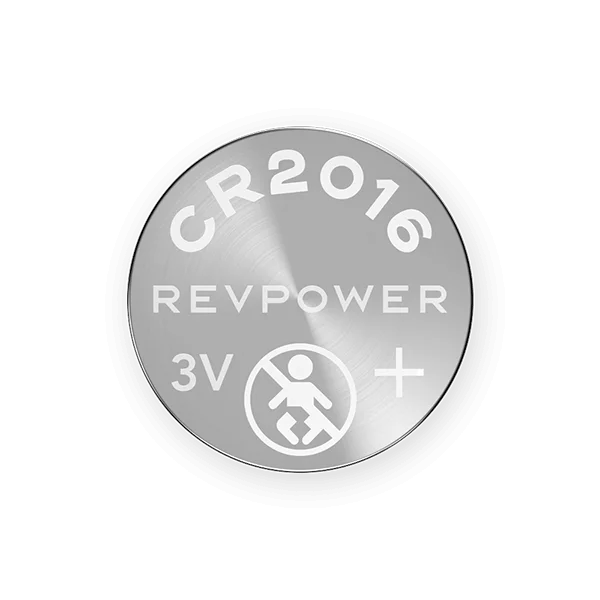 REVPOWER CR2016 LITHIUM COIN BATTERY